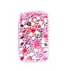 Diamond Back Cover for Iphone 4g Pink Gems 091-1