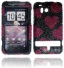 Diamond Hard Case with front cover for htc (many designs)