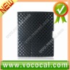 Diamond Pattern Leather Back Cover for iPad 2