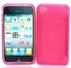 Diamond Smoke TPU  Rubber Cover For iPhone 4G