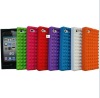 Diamond cube Silicone Case for iPhone 4G