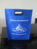 Die cutting handles non woven Silk-screen bag for promotional