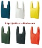 Different style eco-friendly canvas vest bag