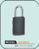 Digit resettable steel luggage lock