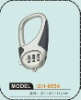 Digit resettable steel luggage lock