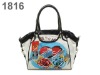 Digital printed ladies fashion handbags wholesale