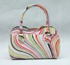 Digital printed trendy women brand bag
