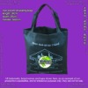 Disposable non-woven handle bag