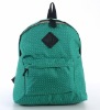 Dot printed school back pack