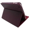Dots Smart Magnetic PU Leather Case Cover Stand For Apple iPad 2 purple