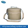 Double-deck cooler bag for  picnic lunch