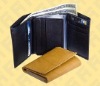 Double fold PVC purse