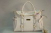Double usages fashion brand name designer PU Handbag