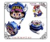 Dr.Slump Arale PVC foldaway wallet (blue)