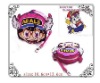 Dr.Slump Arale PVC foldaway wallet (pink)