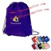 Drawstring backpack bag