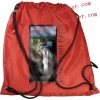 Drawstring backpack bag