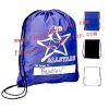 Drawstring backpack bag