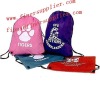 Drawstring backpack bag