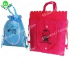 Drawstring beautiful nonwoven gift promotional bag