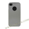 DreamPlus Chromed Metal Hard Case for iPhone 4S/ iPhone 4(Silver)