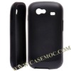Dual Layer Aluminum Metal Hard Case Cover for Samsung Nexus S i9020 With Silicone Edge(Black)