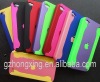 Dual Pieces Mobile Phone Case Rubberized Cover for iPhone 4G