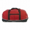 Duffel Bag with Front Pocket, Made of 600D Polyester