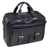 Durable Faux Leather Laptop Briefcase