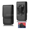 Durable Vertical Leather Holster Cover for Samsung I9100 Galaxy S2 / II