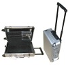 Durable and easy carrying aluminum trolley case