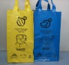 Durable and reusable PP Woven garbage bags for family use