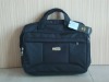 Durable black polyester laptop bag