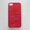 Durable case for iPhone Silk Shiny color case for iPhone 4/4S