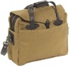 Durable laptop computer notebook bag with Two-way brass zipper