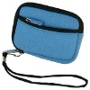 Durable neoprene pouch bag with strap handle embroider, embroidered pouch bag or neoprene armband holder, camera holder