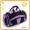 Durable nylon traveling luggage bag with detachable shoulder strap