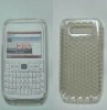 E63 transparent silicon case/supply all kinds of cellphone cover/mobile phone cover/silicon cover