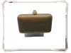 (EB2018) light gold clutch evening bag for elegant ladies