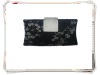 (EB4016) crystal beaded satin evening bag