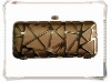 (EB6022) champagne satin clutch purse