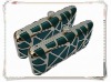 (EB6022) satin green clutch bag for fashion ladies