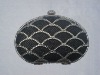 (EB6025) elegant black coin purse frame for 2012