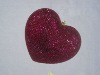 (EB940) red  heart shape wedding bag