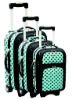 EVA travel trolley luggage set with wheels