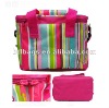EXTREME PINK COOLER LUNCH BAG with ZIP-OUT LINER