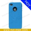 Eagle Brushed TPU Case for iPhone 4 - Blue