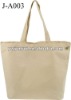 Eco-Friendly Logo Pringting Natural Cotton Grocery Tote bag
