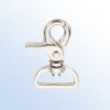 Eco-friendly Metal Zinc Alloy Snap Hook, size: 54*35mm