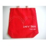 Eco-friendly Red Nonwoven Bag